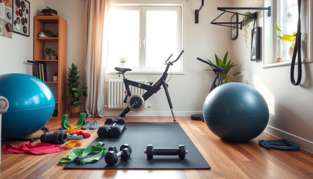 affordable workout equipment for small spaces