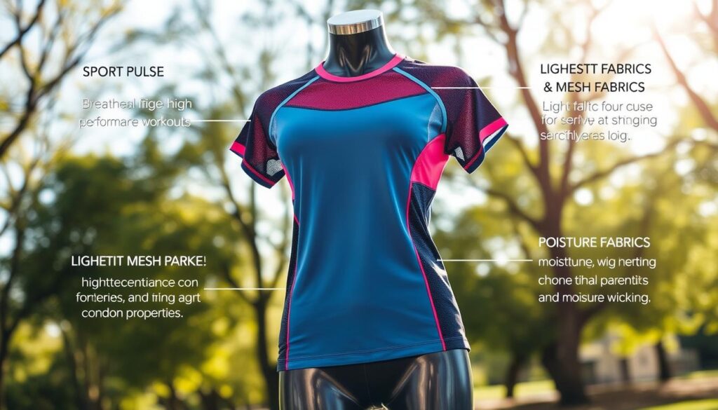 breathable activewear