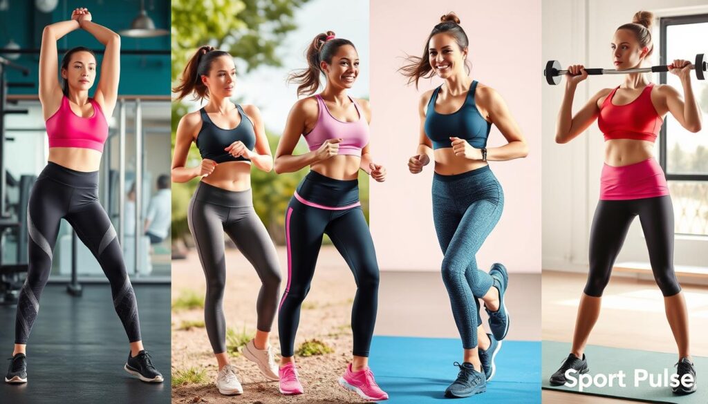 fitness wear for different activities