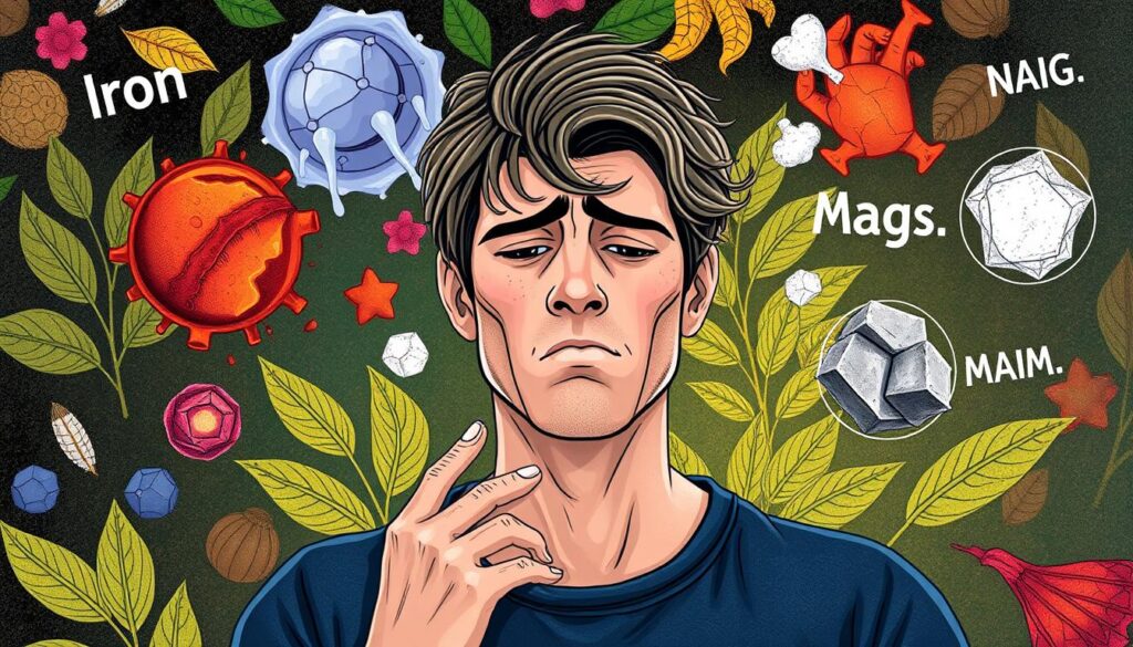 mineral deficiency symptoms
