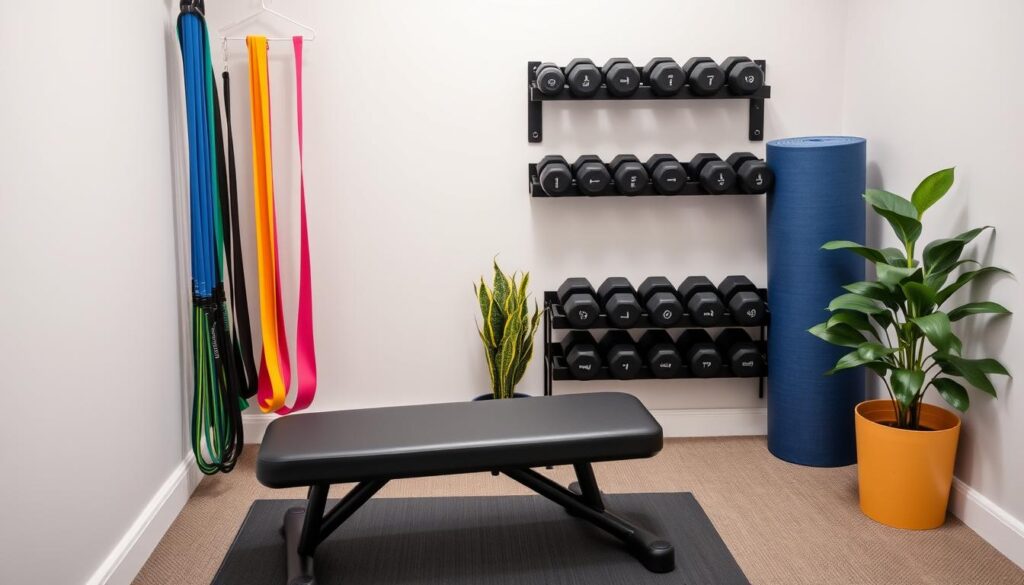 space-efficient workout gear
