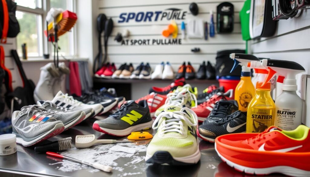 sports footwear care