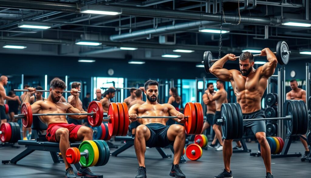 weightlifting routines for muscle gain