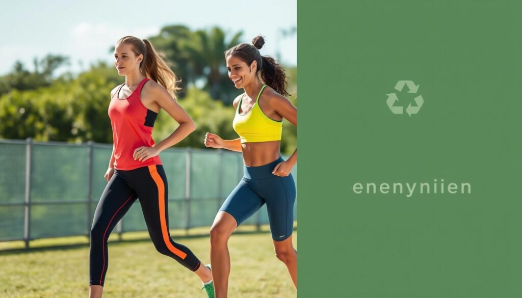 recycled polyester athletic wear