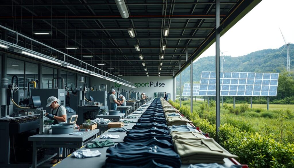 sustainable athleisure production